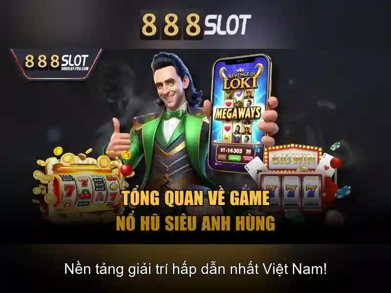 Trải nghiệm chơi xèng tại 888slot